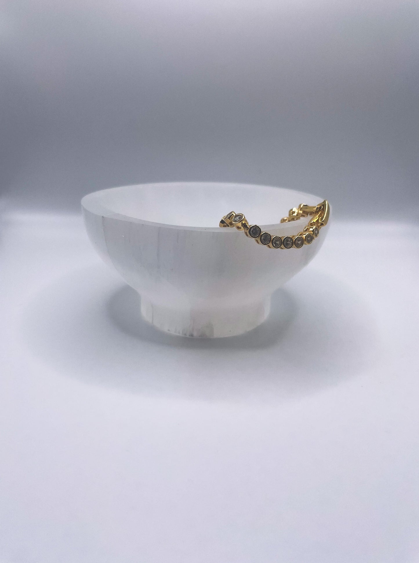 Selenite bowl